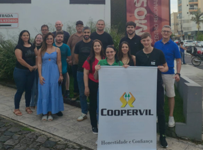 Ação Social Coopervil: Doação de Sangue no Hemosc em Joaçaba.