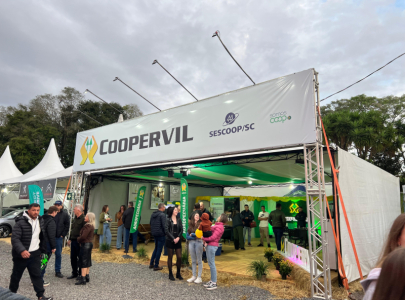 A Coopervil marcou presença na Expo Videira 2026.