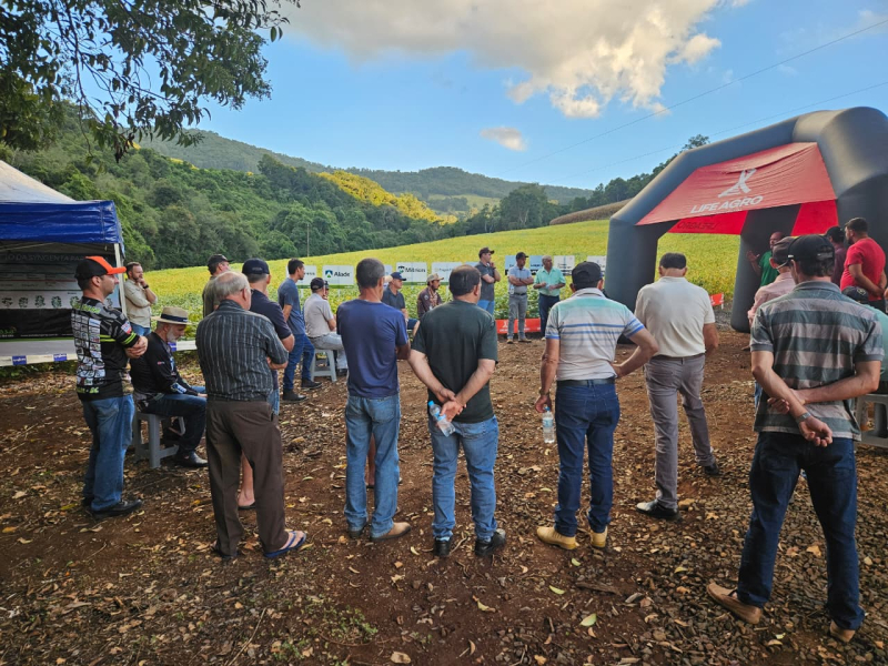  Dia de Campo Coopervil no Produtor Rogério Panceri em Tangará/SC